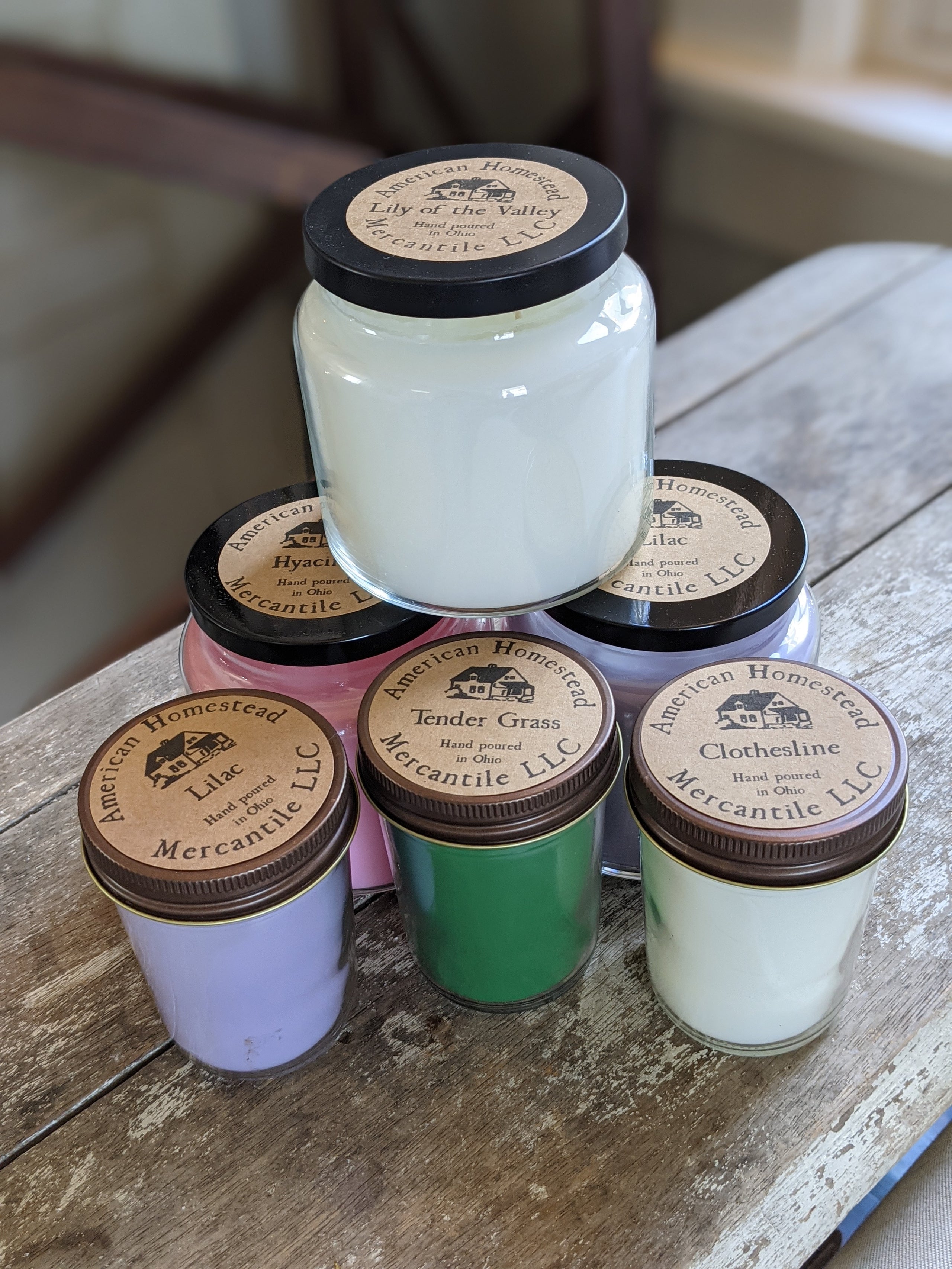 Floral Jar Candles American Homestead Mercantile